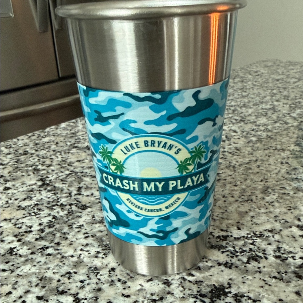 16oz Crash my Playa tumbler